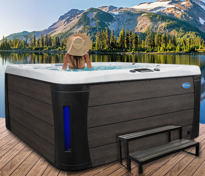 Calspas hot tub being used in a family setting - hot tubs spas for sale Hoover