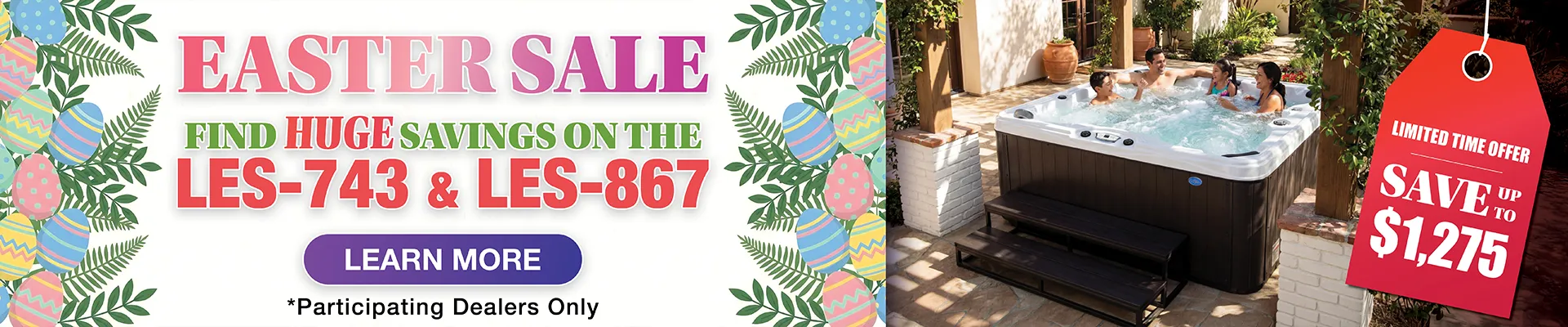 Calspas hot tub being used in a family setting - Hoover